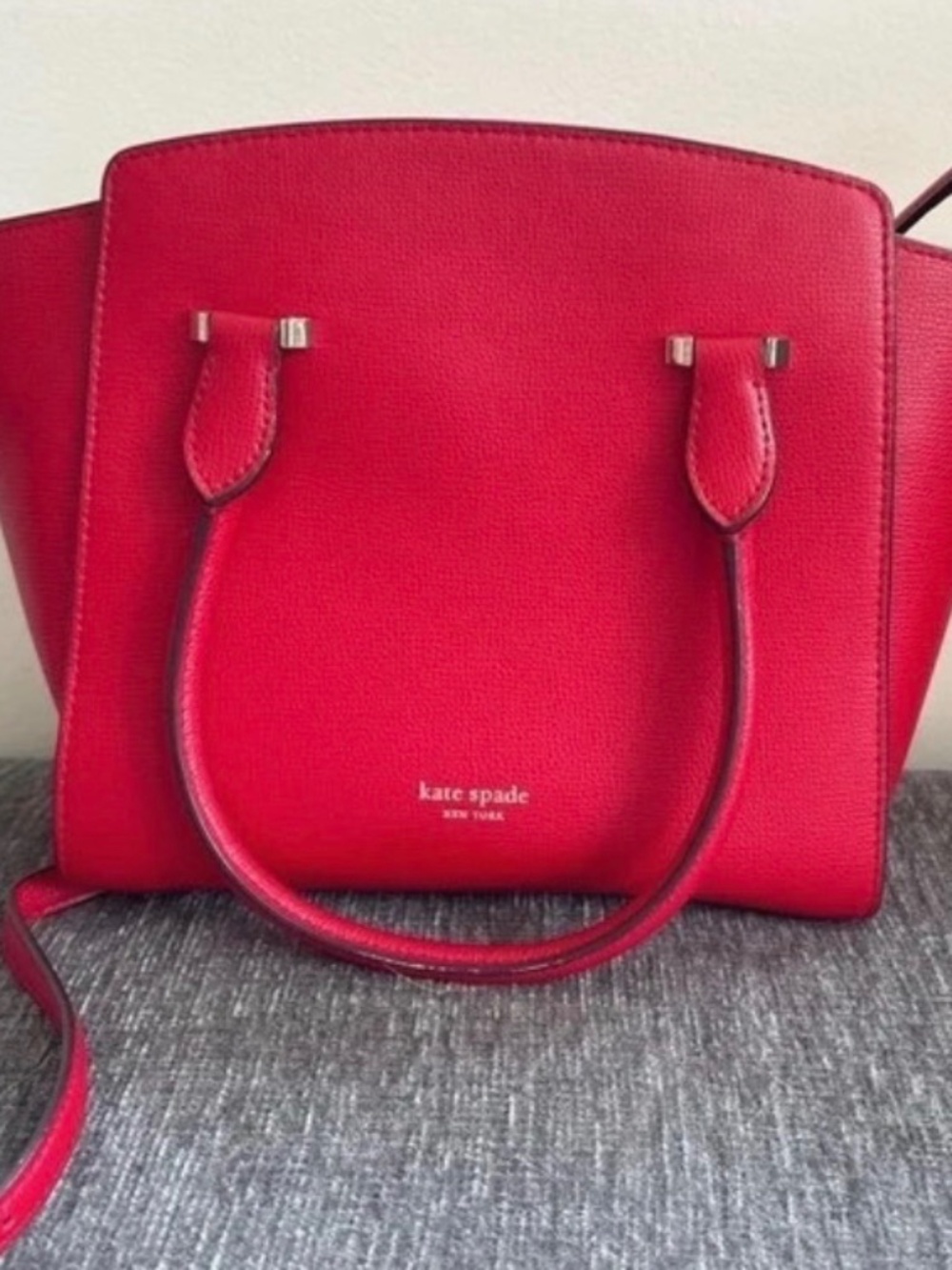 Kate Spade Small Red Satchel Handbag
